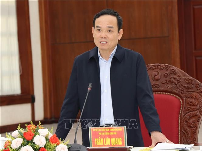 Phó Thủ tướng Trần Lưu Quang. Ảnh tư liệu: Hồng Điệp