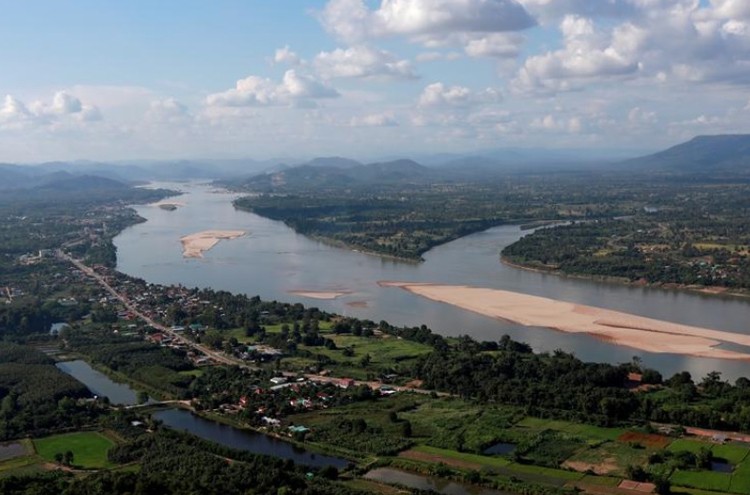 Một góc sông Mekong đoạn biên giới giữa Thái Lan và Lào. Ảnh minh họa: Reuters
