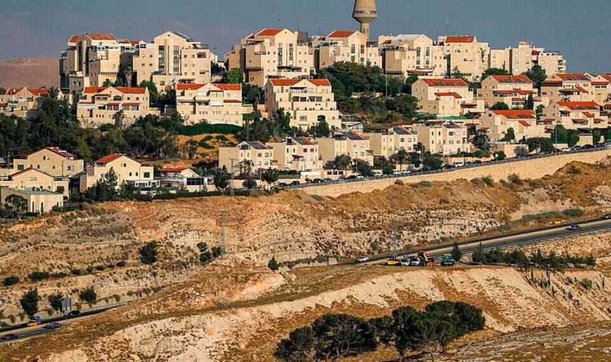 Quang cảnh khu định cư Maale Adumim của Israel ở Bờ Tây.