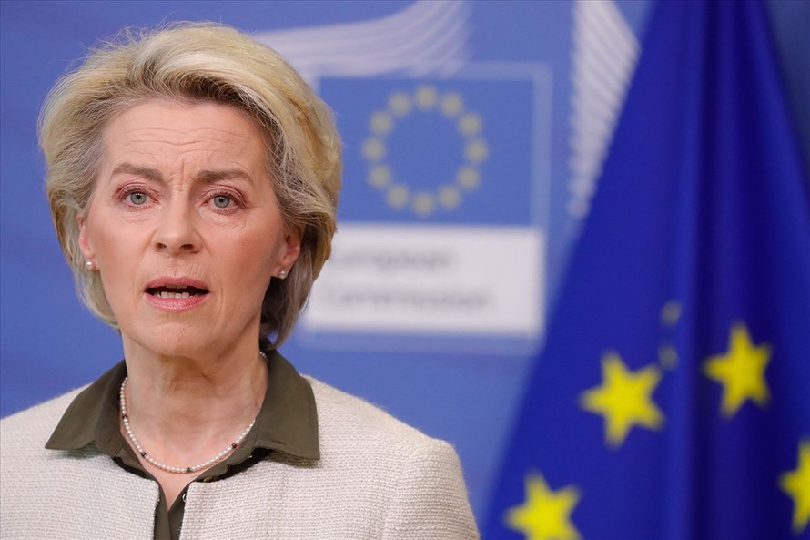 Chủ tịch Ủy ban châu Âu (EC) Ursula von der Leyen.