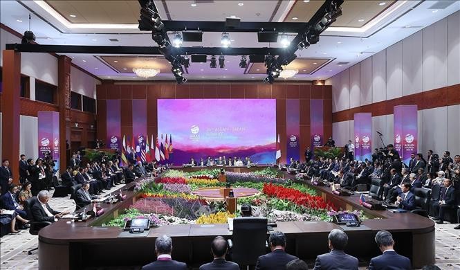 Hội nghị Cấp cao ASEAN - Nhật Bản lần thứ 26. Ảnh: Dương Giang/TTXVN