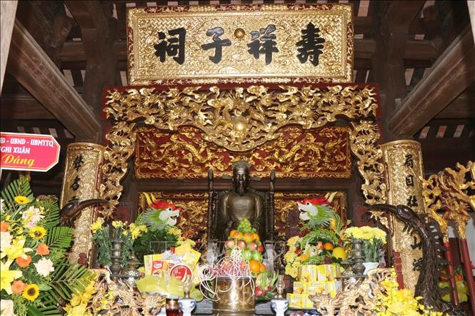 Đền thờ Uy Viễn tướng công Nguyễn Công Trứ tại huyện Nghi Xuân, tỉnh Hà Tĩnh. 