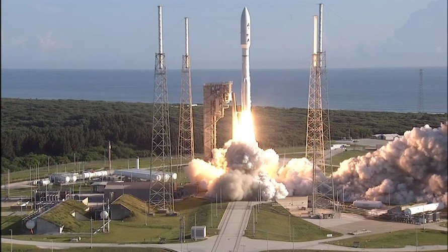 Một số quan chức tại Lầu Năm Góc đã kêu gọi áp dụng chính sách giải mật mới đối với các chương trình không gian. Ảnh: United Launch Alliance
