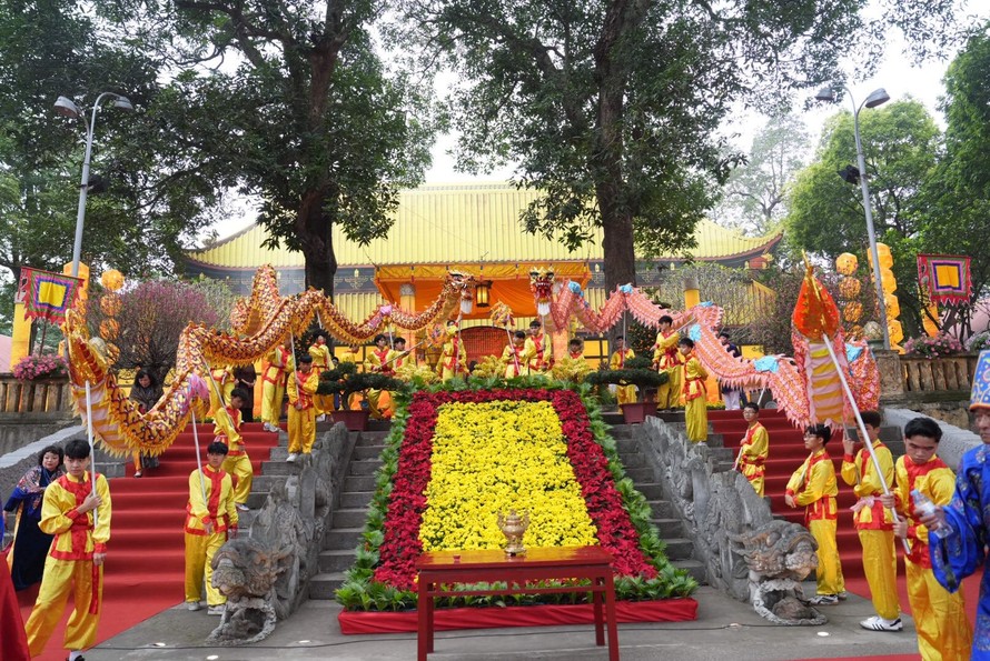 Lễ dâng hương khai Xuân tại Hoàng thành Thăng Long 