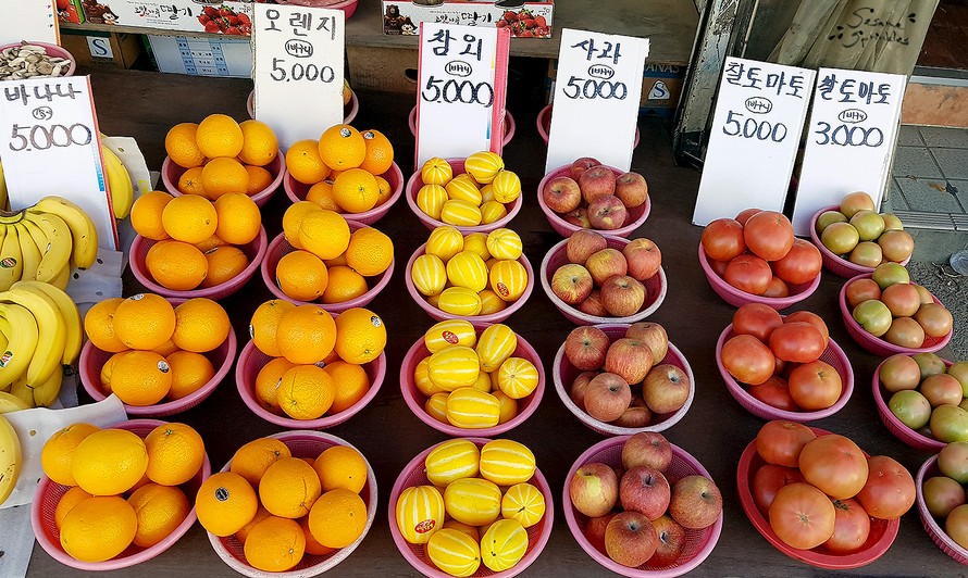 Người Hàn Quốc chán ăn trái cây vì giá tăng vọt