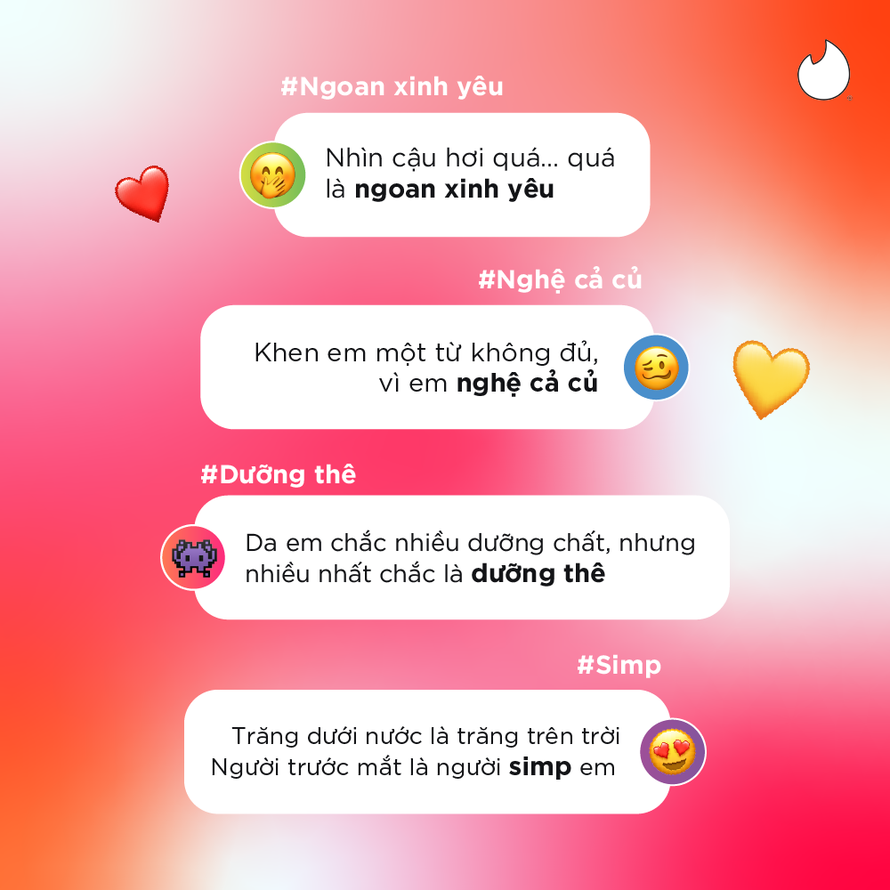 Giới trẻ Việt bật mí bí quyết mở lời “bánh cuốn” với Gen Z slang trên Tinder