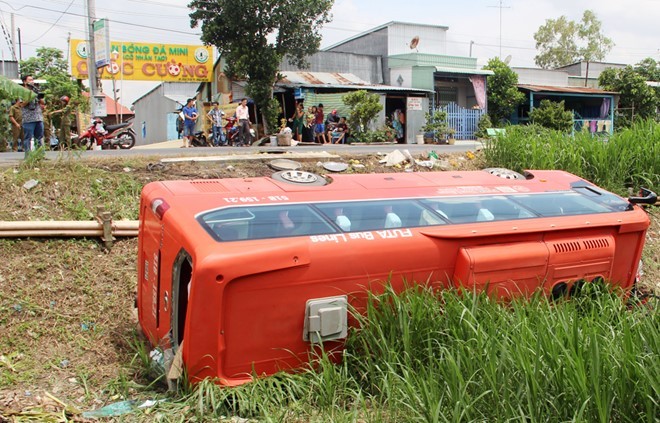 Hãng Phương Trang từng để xảy ra một vụ tai nạn xe khách trước đây.