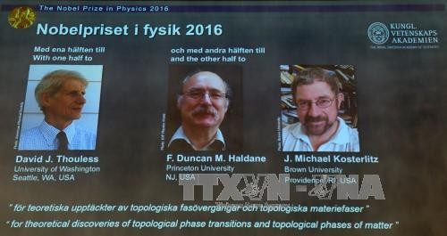 Bộ ba nhà khoa học gốc Anh giành giải Nobel Vật lý 2016