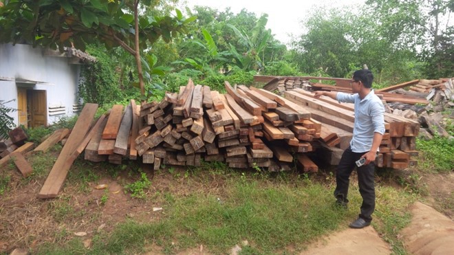 Gia Lai: Bắt gỗ lậu, 20 đối tượng tấn công kiểm lâm