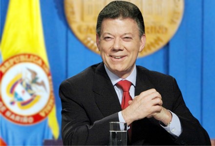 Tổng thống Colombia nhận giải Nobel Hòa bình