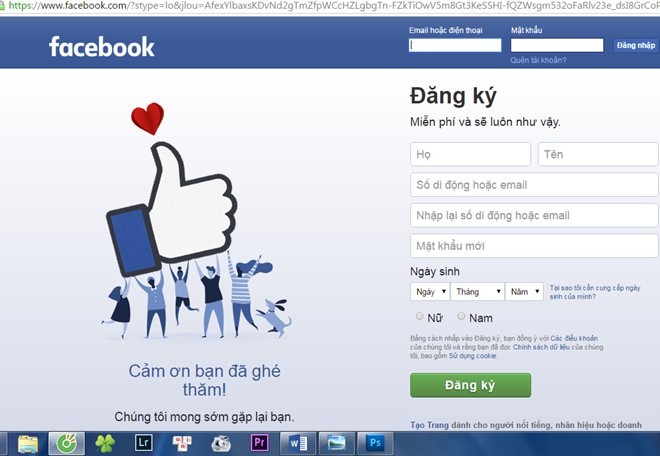 Đà Nẵng khuyến cáo công chức không được sử dụng Facebook trong giờ làm việc. Ảnh: Đoàn Nguyên.