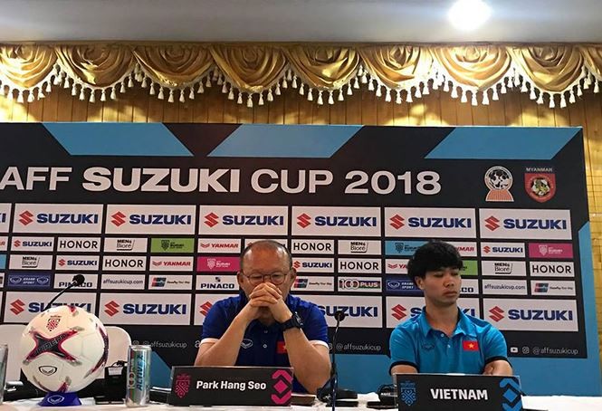 HLV Park Hang Seo thừa nhận trận gặp Myanmar sẽ hết sức khó khăn