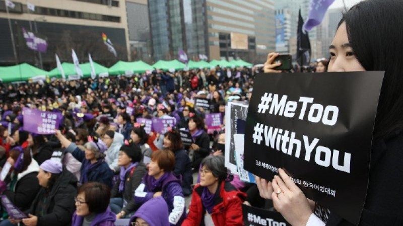 Phong trào #MeToo chống lạm dụng tình dục diễn ra mạnh mẽ tại Hàn Quốc. (Ảnh: Asia News)