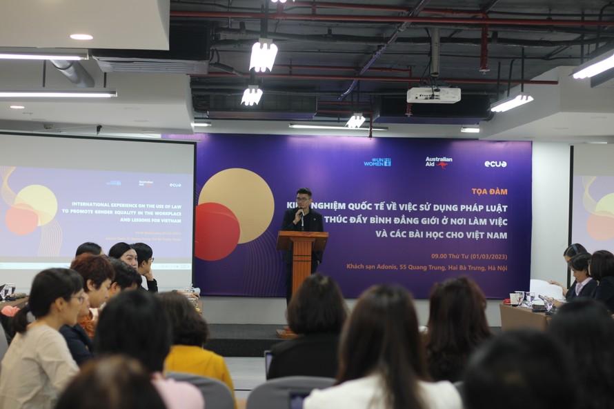 ECUE là doanh nghiệp xã hội tập trung vào nghiên cứu và đào tạo về giới. Ảnh: Quang Minh.