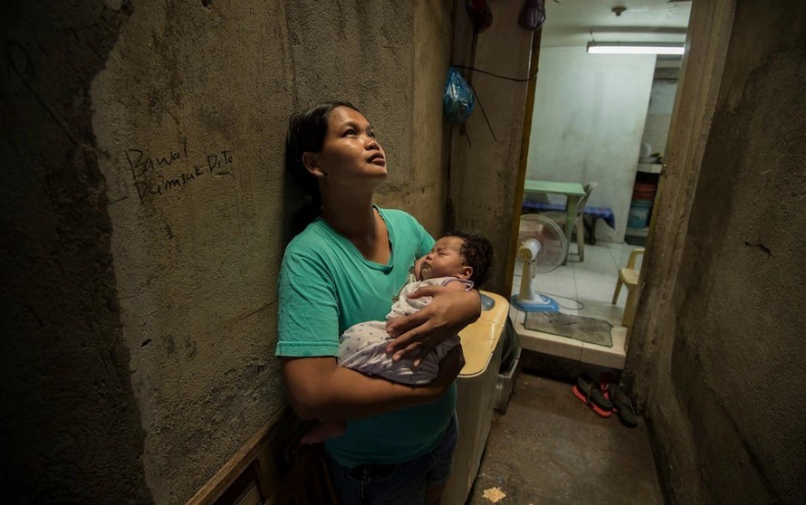 Tỷ lệ mang thai ở tuổi vị thành niên Philippines thuộc hàng cao nhất châu Á. Ảnh: The Telegraph