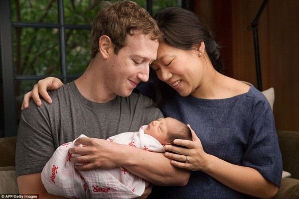 CEO Facebook hứa tặng 99% khối tài sản chục tỷ đô