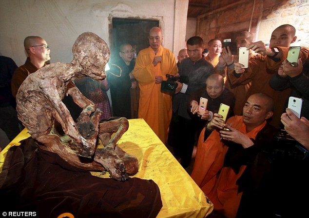 Công bố xác ướp của ‘Phật sống’ 94 tuổi tại Trung Quốc