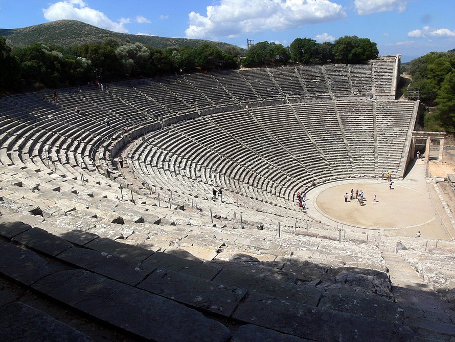 Kỹ thuật xây dựng bậc nhất của di chỉ khảo cổ Epidaurus