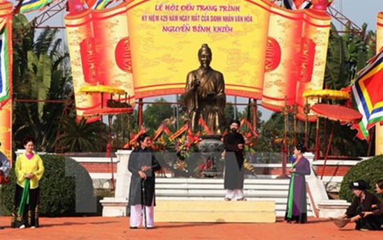 Đền Trạng Trình được trao bằng xếp hạng Di tích quốc gia đặc biệt