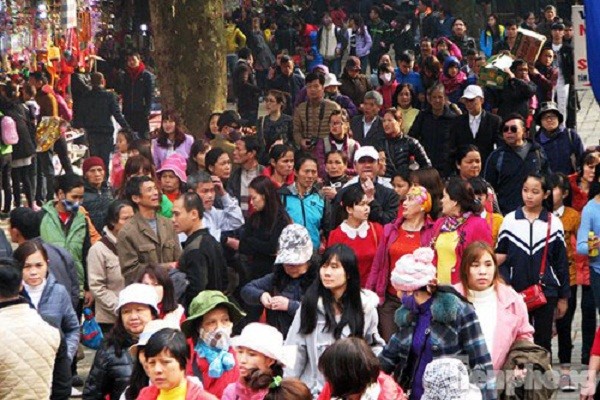 Lễ hội chùa Hương: Chưa khai hội đã chen chân đông nghịt