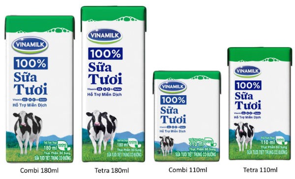 Vinamilk - Sữa tươi ngon trong bao bì chuẩn quốc tế