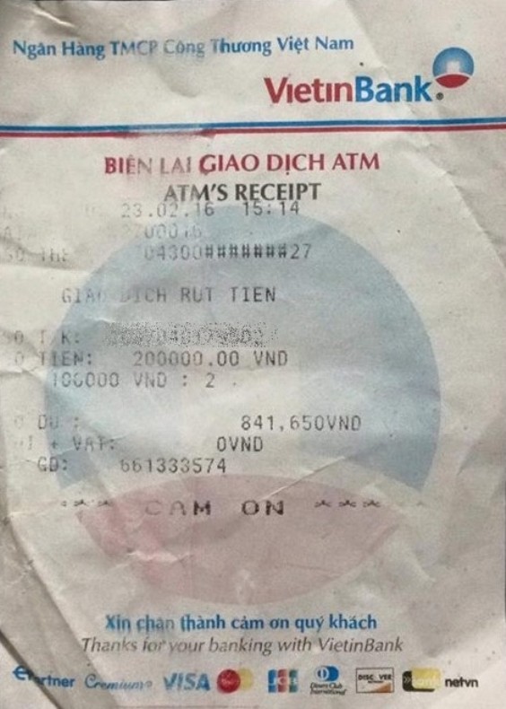 Vietcombank bị tố ATM 'nuốt' tiền và bồi hoàn quá lâu