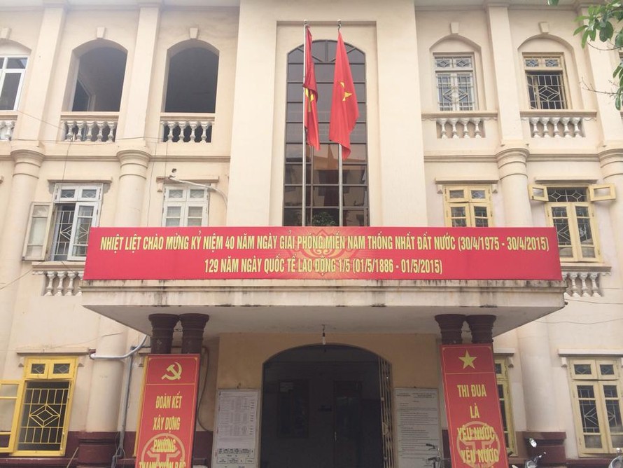 Công trình xây trái phép: UBND phường Thanh Xuân Bắc 'né' trả lời