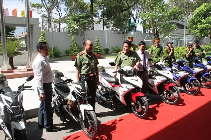Trang bị 100 xe đặc chủng cho CA bắt cướp ở Sài Gòn