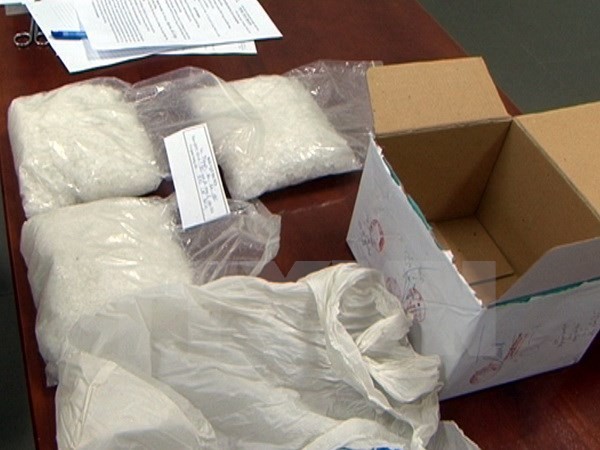 Bắt vụ vận chuyển trái phép hơn 2kg ma túy tại TP HCM