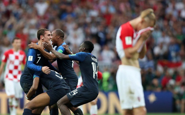 ẢNH: Những khoảnh khắc đáng nhớ trong trận chung kết FIFA World Cup 2018