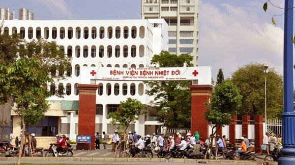 Bệnh viện Nhiệt Đới TP.HCM nơi chữa trị cho thai phụ.