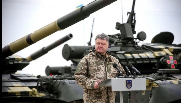 Tổng thống Ukraine Poroshenko.