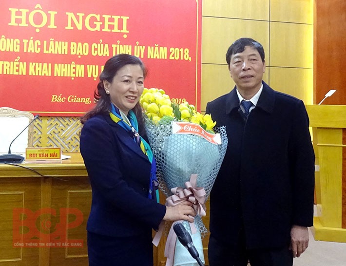 Bắc Giang có nữ Phó Bí thư Thường trực Tỉnh ủy