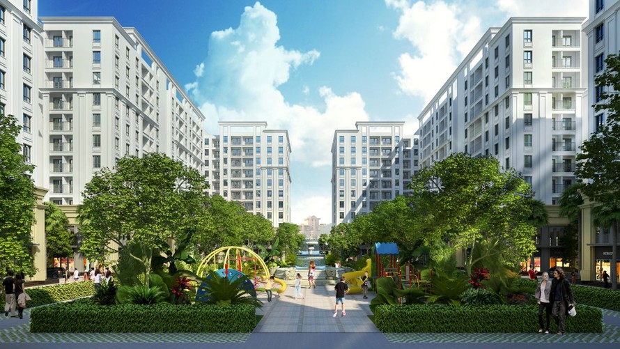 FLC Tropical City Ha Long chú trọng xây dựng cảnh quan xanh và không gian công cộng rộng lớn cho các hoạt động ngoài trời của cư dân