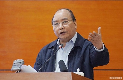 Thủ tướng phát biểu kết luận Hội nghị - Ảnh: VGP/Quang Hiếu