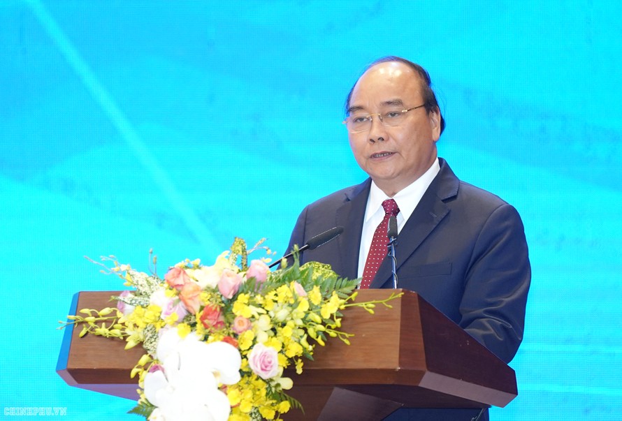 Thủ tướng phát biểu tại lễ khai trương hệ thống e-Cabinet - Ảnh: VGP/Quang Hiếu