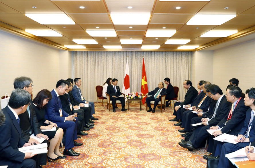 Thủ tướng tiếp một số doanh nghiệp Nhật Bản