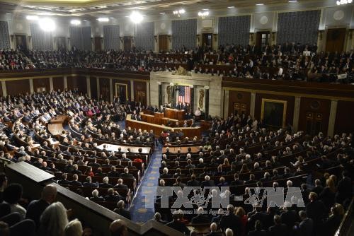 Toàn cảnh một phiên họp của Hạ viện Mỹ ở Washington, DC. Ảnh: AFP/TTXVN