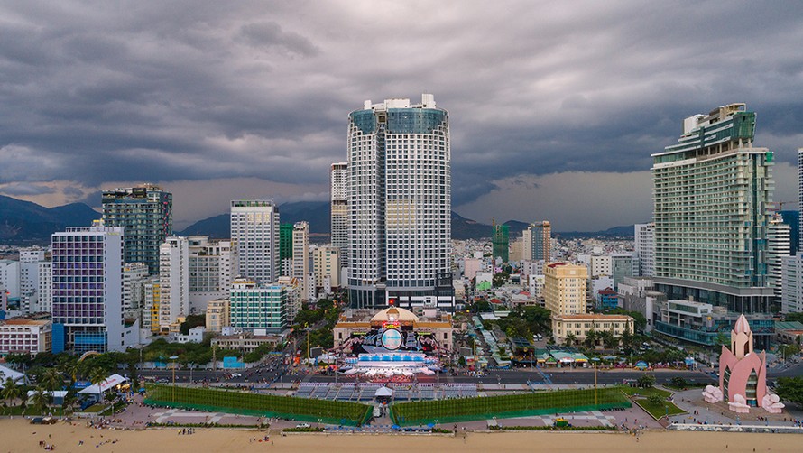 Toàn cảnh dự án Panorama Nha Trang nằm ở trung tâm thành phố Nha Trang. 
