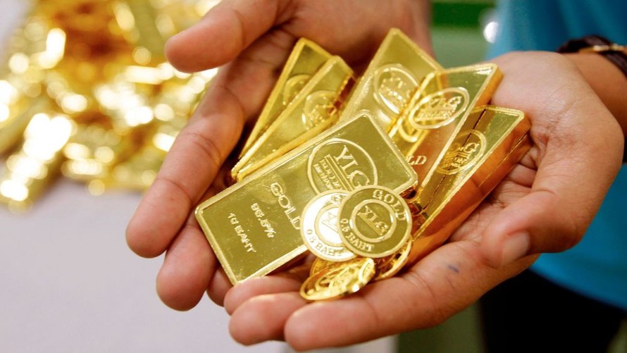 Giá vàng trong nước tiếp tục tăng phiên đầu tháng 9