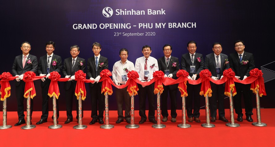 Ngân Hàng Shinhan chính thức khai trương chi nhánh Phú Mỹ