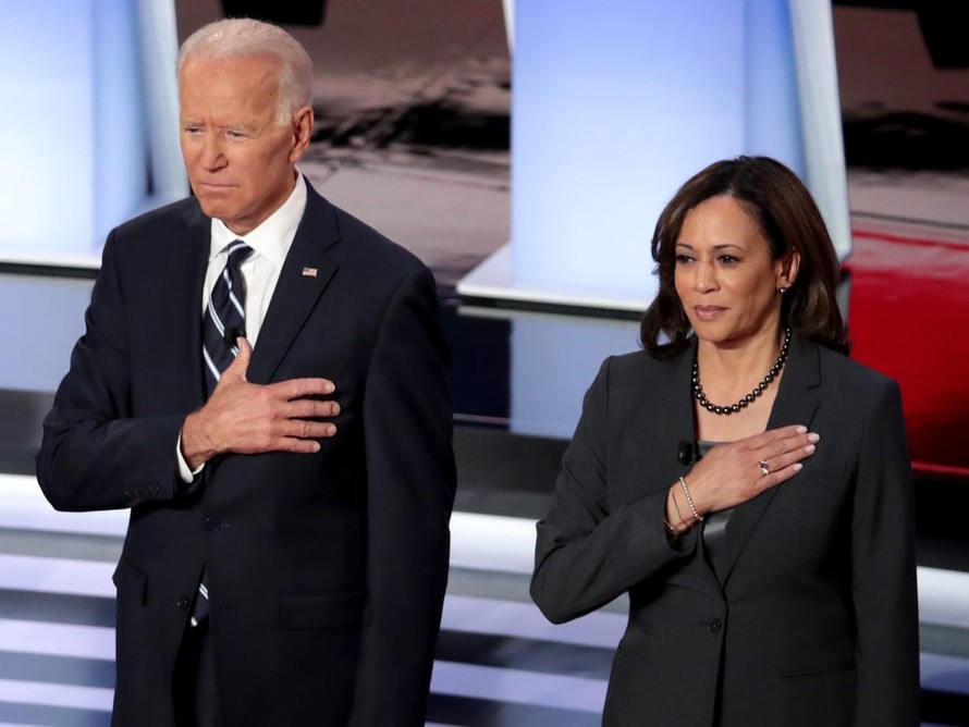 Ông Joe Biden và bà Kamala Harris. Ảnh: Getty Images