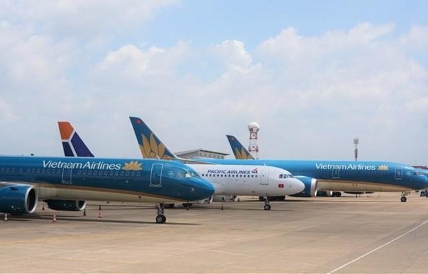 Sở Y tế Hà Nội vừa phát đi thông báo khẩn cấp về việc tìm hành khách trên 2 chuyến bay có bệnh nhân COVID-19. (Ảnh: CTV/Vietnam+)