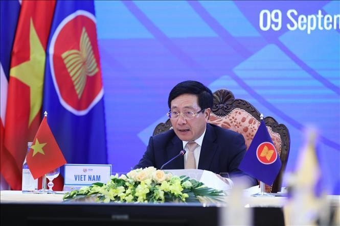 Phó Thủ tướng Chính phủ Phạm Bình Minh. Ảnh: Lâm Khánh/TTXVN