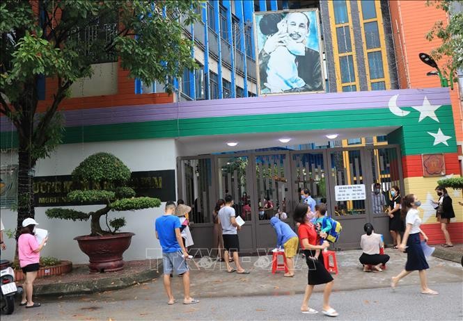 Trường Mầm non Sao Mai, phường Võ Cường, thành phố Bắc Ninh vừa ghi nhận chùm 6 ca bệnh.