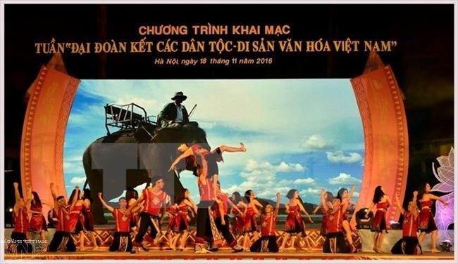 Tuần 'Đại đoàn kết các dân tộc - Di sản văn hóa Việt Nam' từ ngày 18-23/11