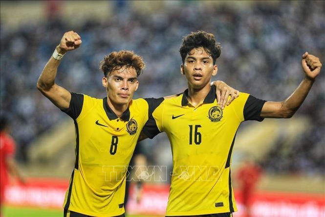 Truyền thông Malaysia lo ngại khi đội nhà phải đối đầu với đội tuyển U23 Việt Nam tại bán kết môn bóng đá nam. Ảnh: Tuấn Anh/TTXVN