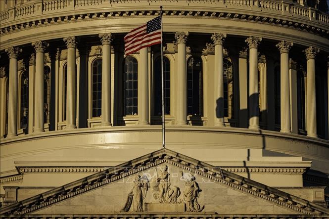 Tòa nhà Quốc hội Mỹ. Ảnh: AFP/TTXVN
