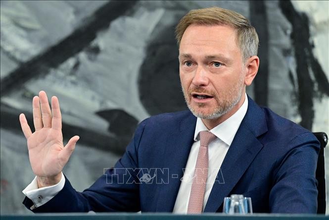 Bộ trưởng Tài chính Đức Christian Lindner. Ảnh: AFP/TTXVN
