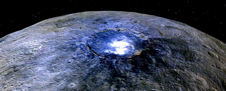 Giải mã những đốm sáng bí ẩn trên hành tinh lùn Ceres